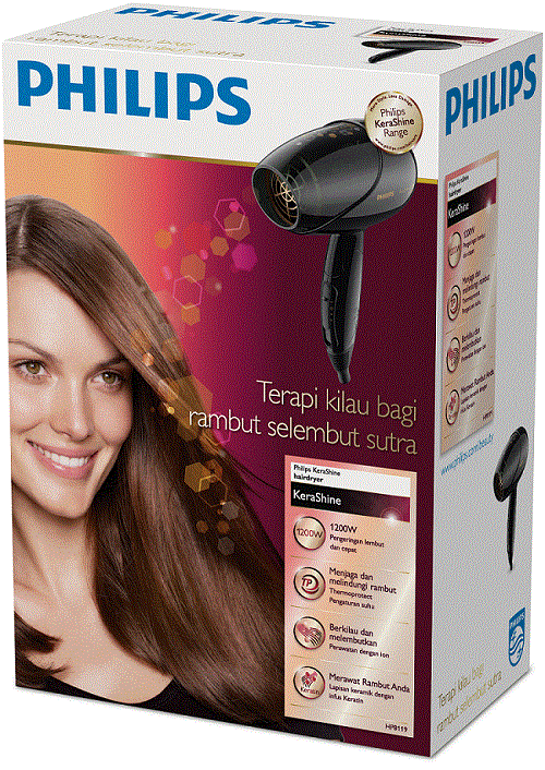 philips hair dryer kerashine ionboost hp8119 hitam philips hair dryer kerashine ionboost hp8119 hitam