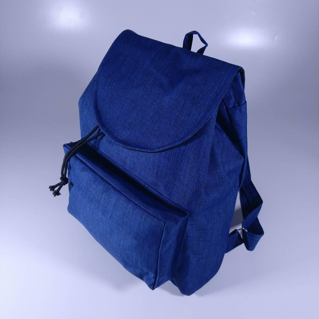 Tas Ransel Serut Canvas Medium Tas Ransel Serut Canvas Medium