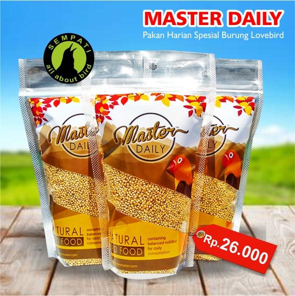 Pakan Burung Lovebird Daily (Harian) Master