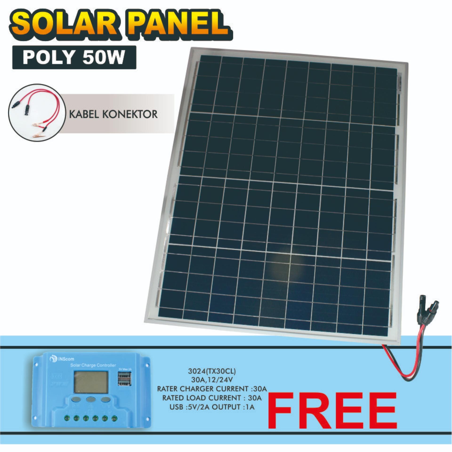 WEITECH Solar Photovoltaic Module / Panel Surya / Poly Solar 50 Watt+ 30A 12 V 24 V Panel Surya Kontroler Pengisi Daya Baterai Timer untuk Lampu WEITECH Solar Photovoltaic Module / Panel Surya / Poly Solar 50 Watt+ 30A 12 V 24 V Panel Surya Kontroler Pengisi Daya Baterai Timer untuk Lampu