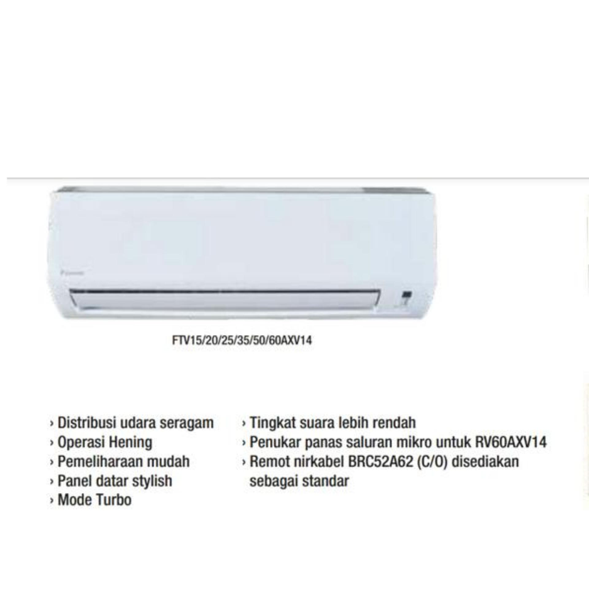 Ac Daikin Split ftv25axv14 1pk (Malaysia) - Putih SAMSUNG TV LED UA32FH4003R FREE ONGKIR KHUSUS JAKARTA (DETABEK MINIMAL 2 UNIT)