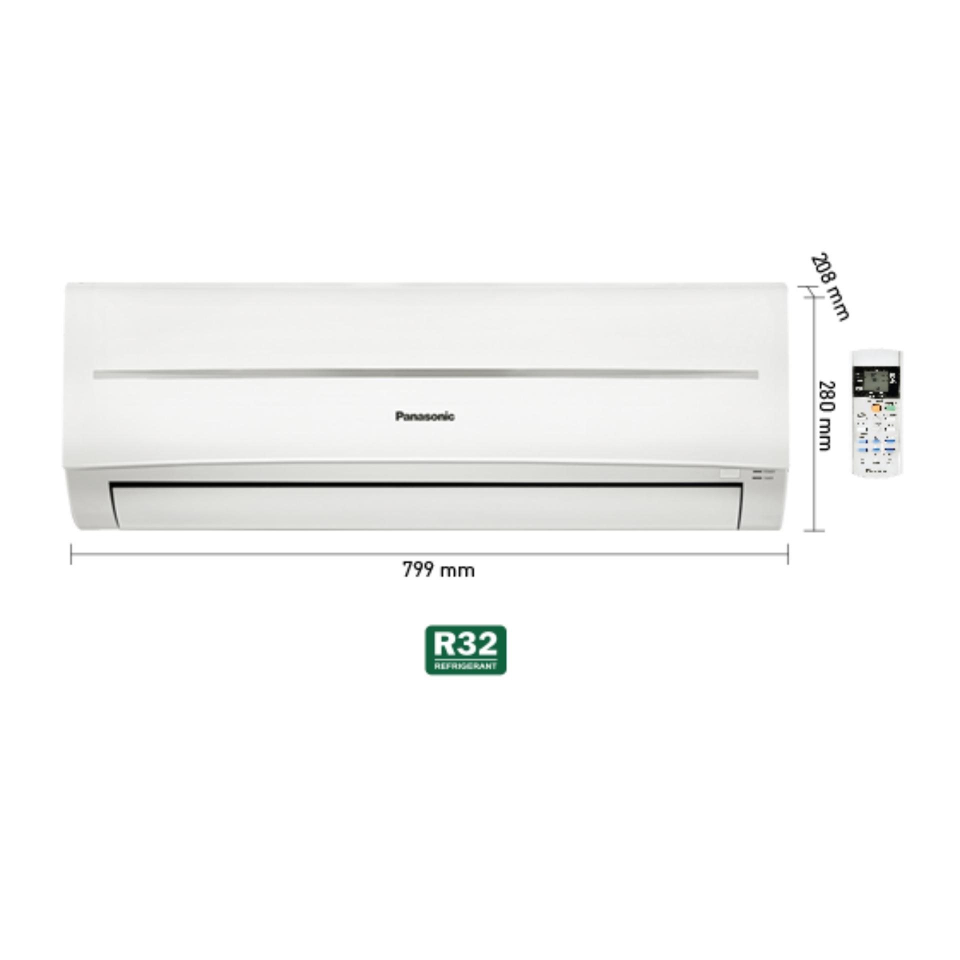 Panasonic AC 1/2PK Std YN05SKJ New Standard R32 FREE ONGKIR KHUSUS JAKARTA (DETABEK MINIMAL 2 UNIT)