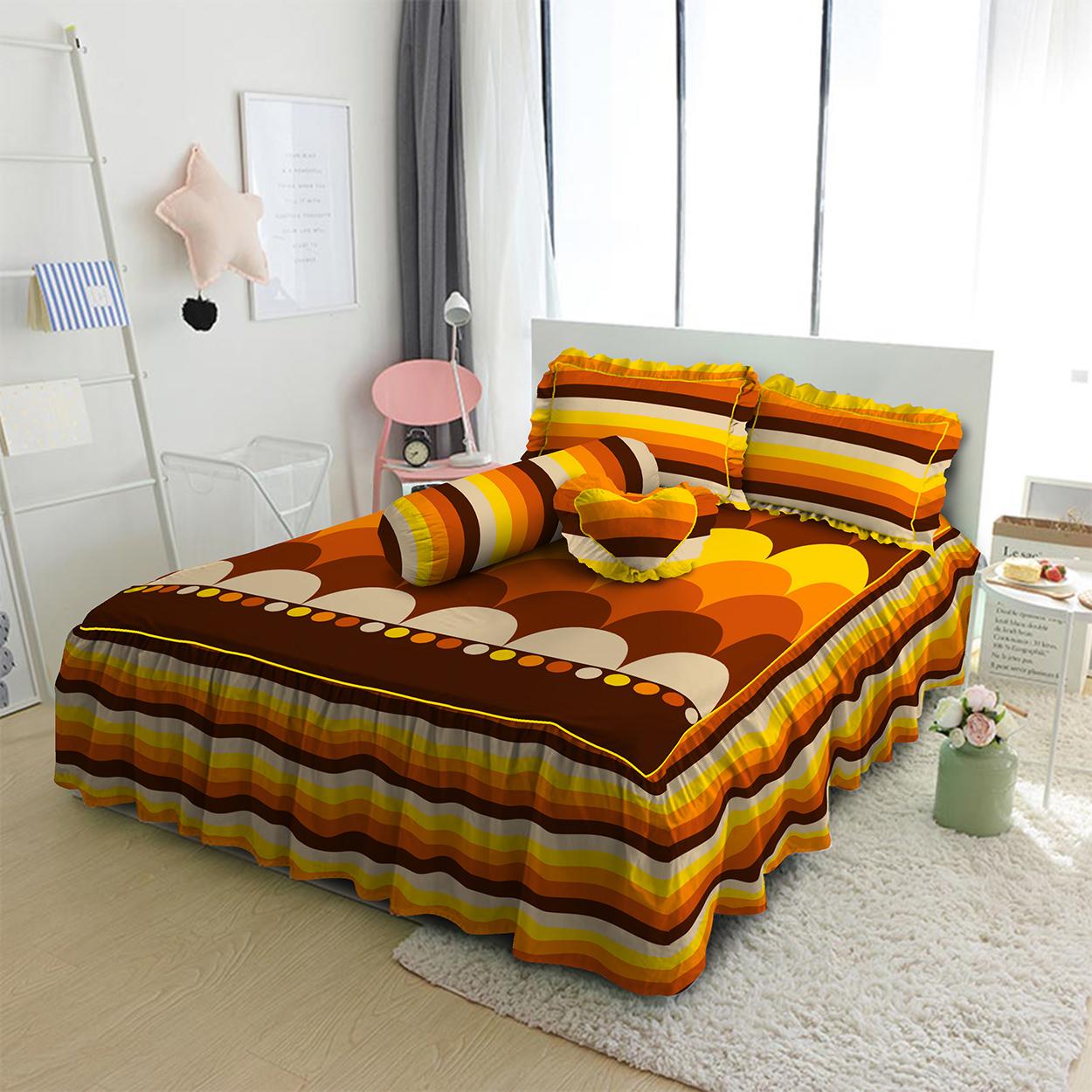 Kintakun D'luxe Sprei Rumbai - 180 x 200 B2 (King) - Sunrise