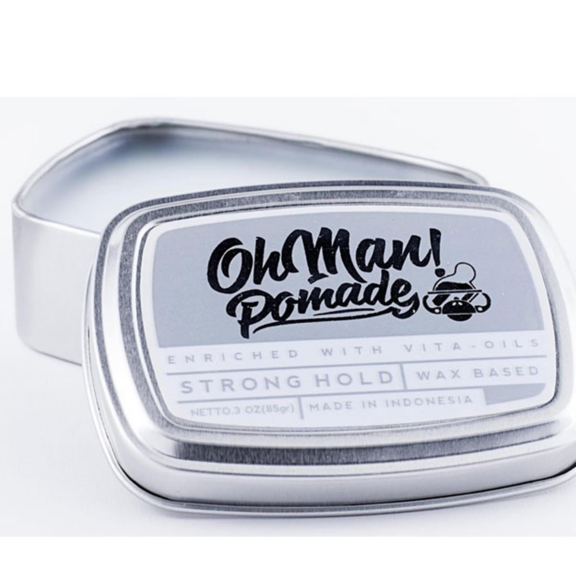 Pomade Oh Man Nutri Green Wax Based