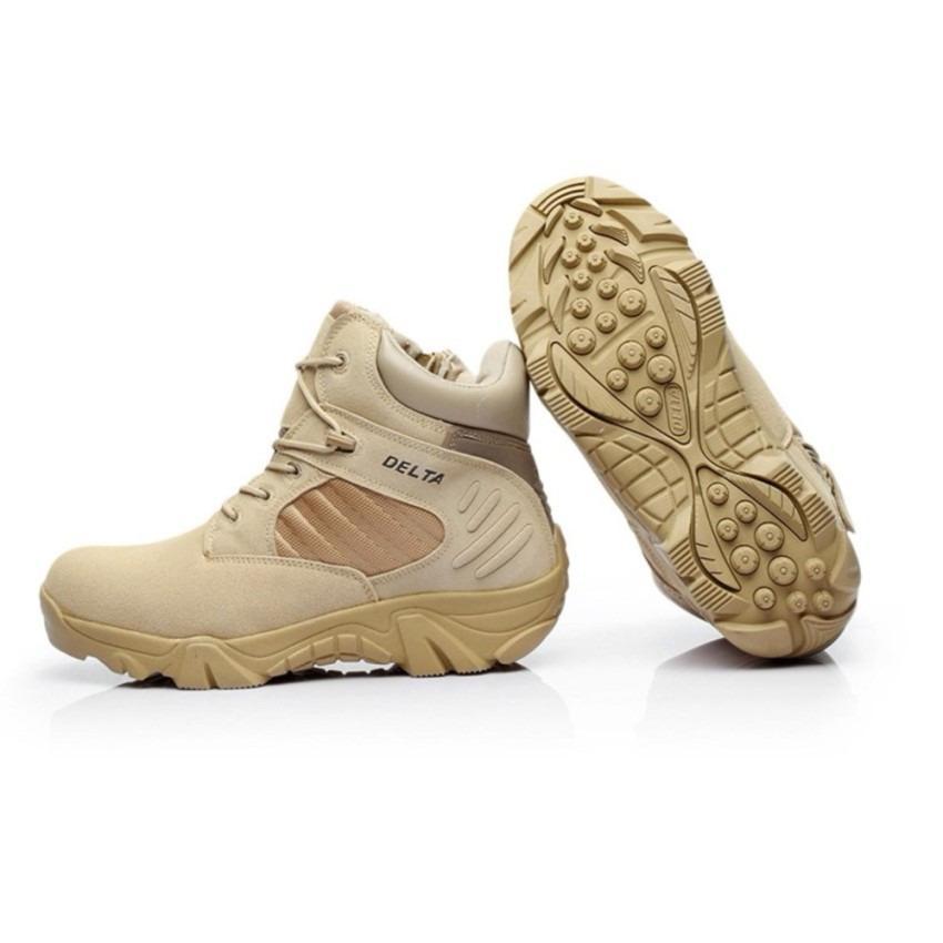 sepatu delta force 6" terbaru-krem sepatu delta force 6" terbaru-krem