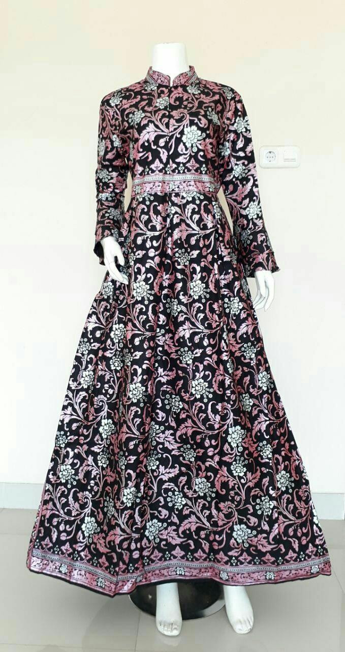 Gamis Mutiara Gamis Batik Prada Simple Busui Gamis Mutiara Gamis Batik Prada Simple Busui