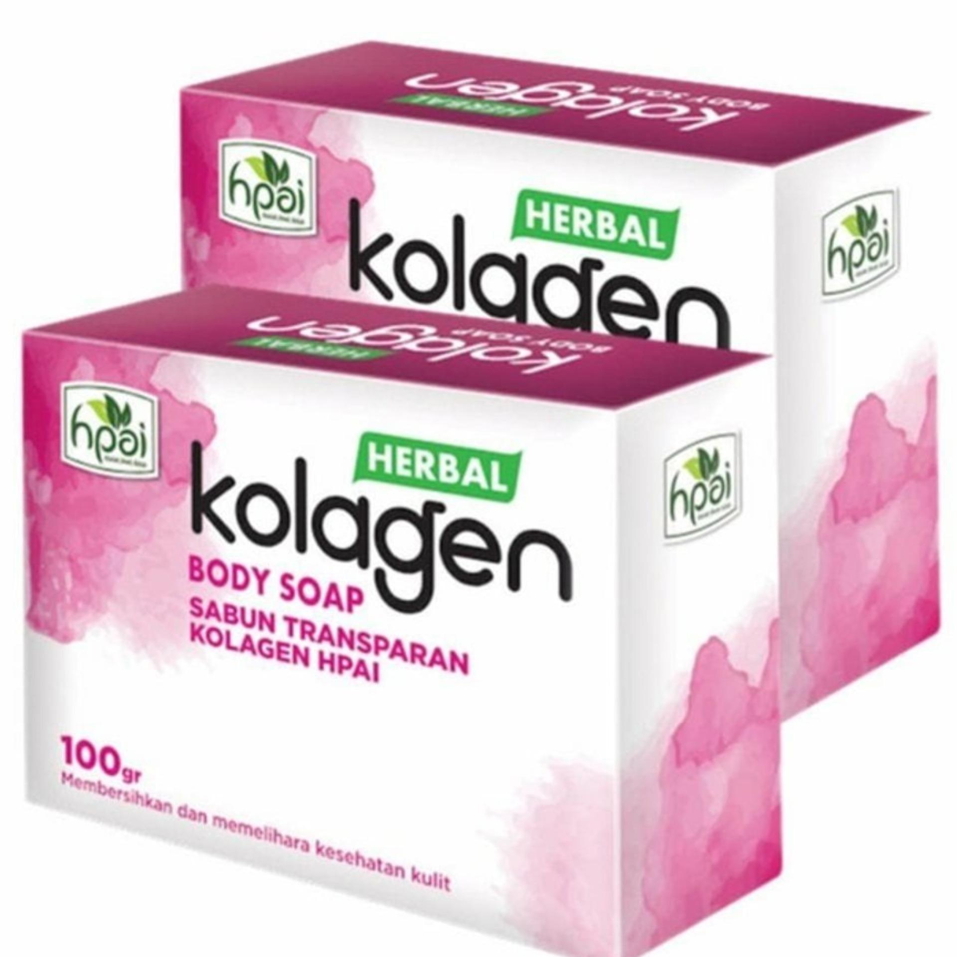 HPAI Sabun Kolagen Cocok Untuk Pria & Wanita - 5 Pcs