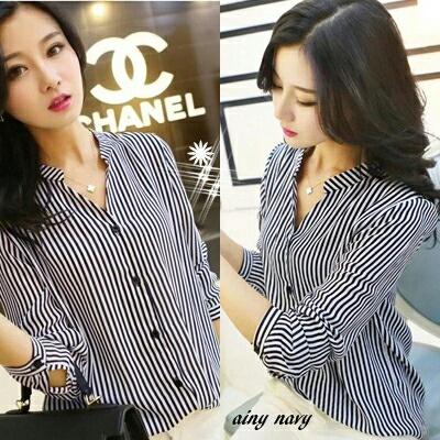 Kemeja Wanita ainy / kemeja formal / tunik wanita / blouse wanita / kemeja kantor / baju lebaran / atasan sabrina Kemeja Wanita ainy / kemeja formal / tunik wanita / blouse wanita / kemeja kantor / baju lebaran / atasan sabrina