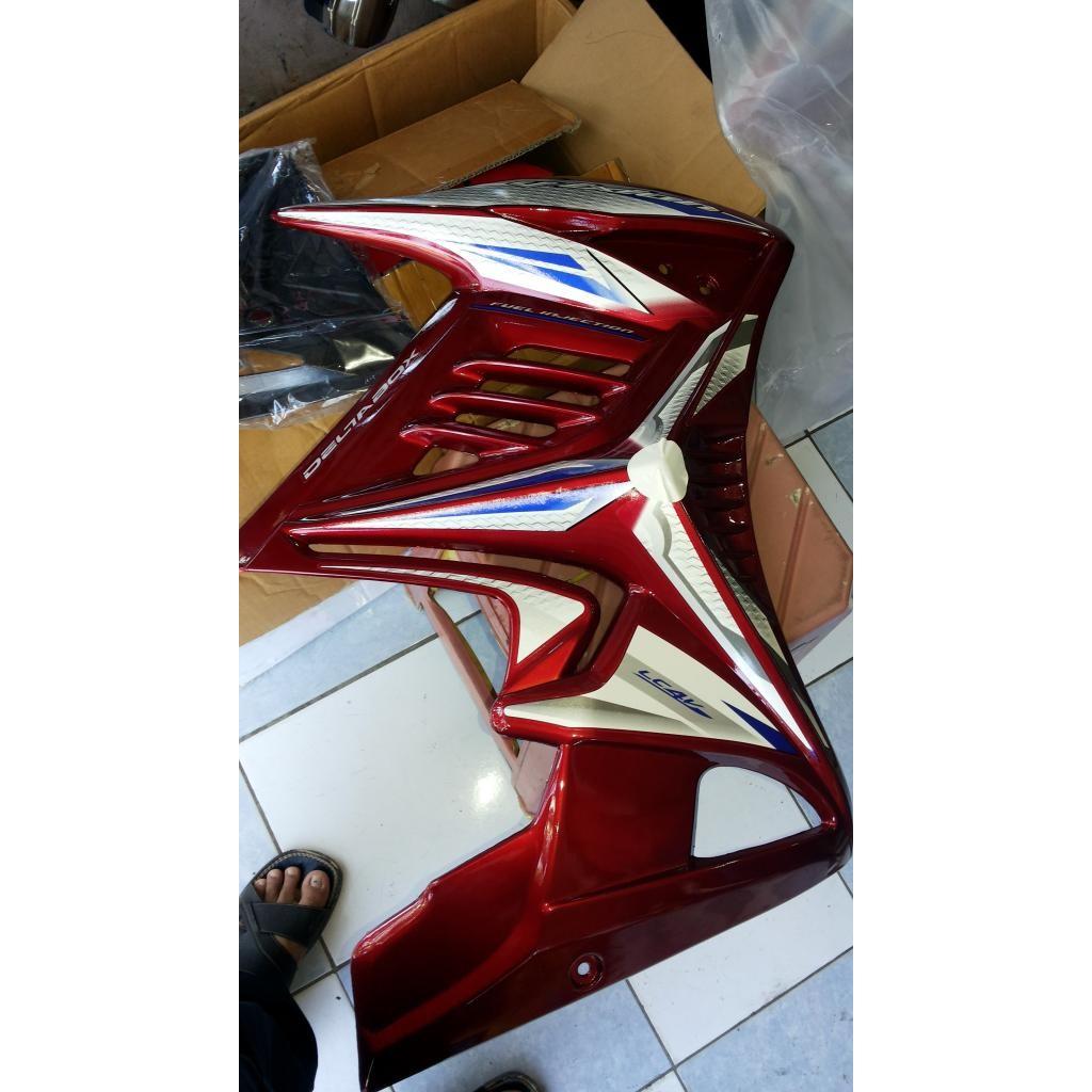 Half Fairing HF Sayap Samping New Vixion NVL Monster + Sen Aksesoris
