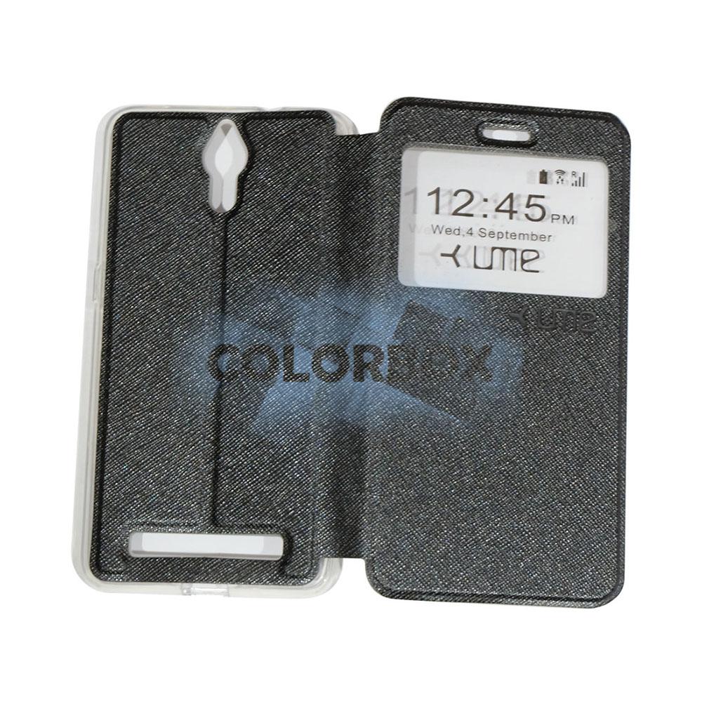 Ume Flip Leather Phone Cover CoolPad Roar Plus E570 Sarung Case / Flipshell Coolpad Roar Plus