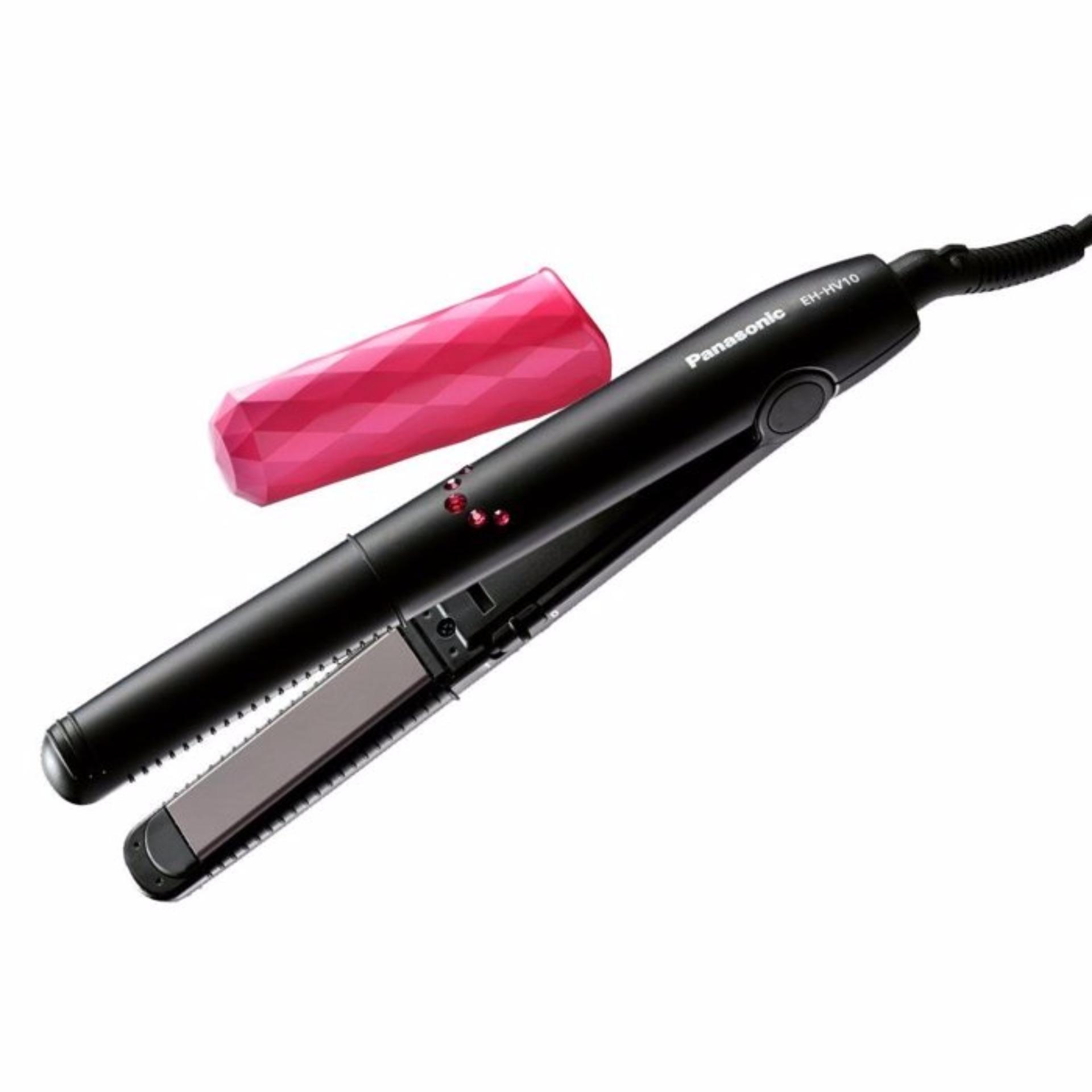 Panasonic hair Straightener alat Catokan EH-HV10 Hitam