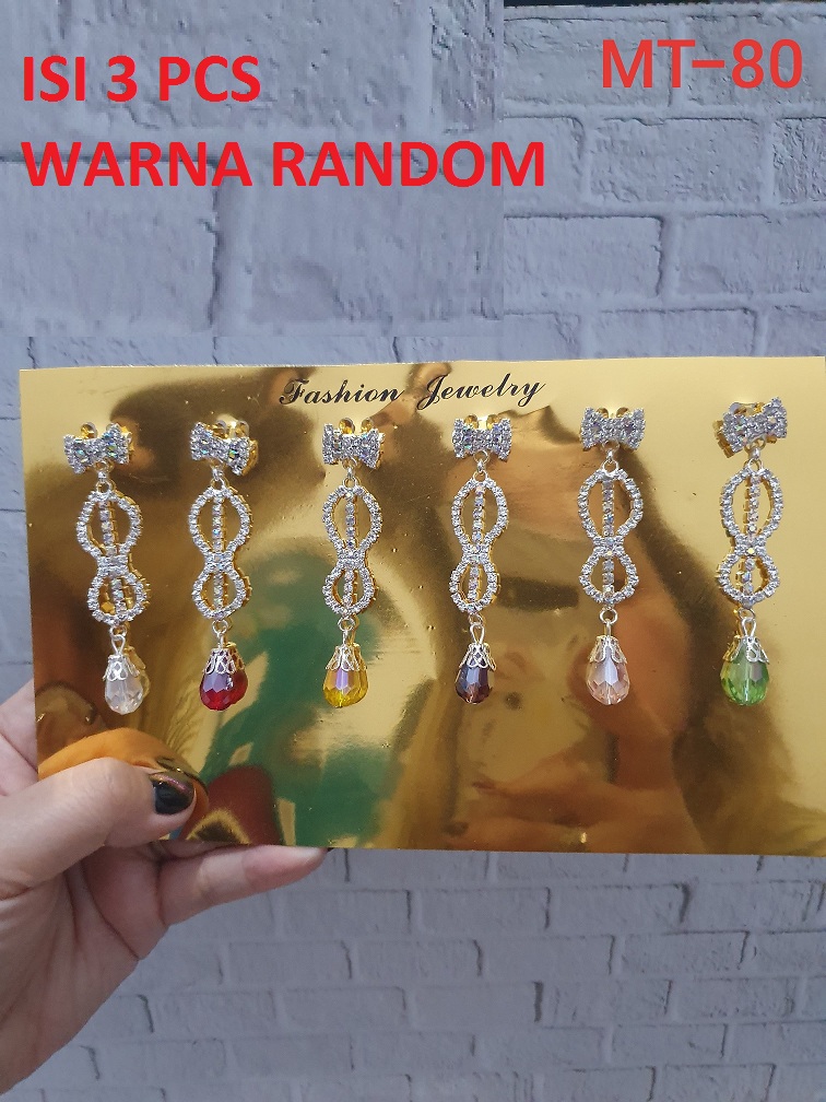 Isi 3pcs Bross Hijab MT80 Warna Random Isi 3pcs Bross Hijab MT80 Warna Random