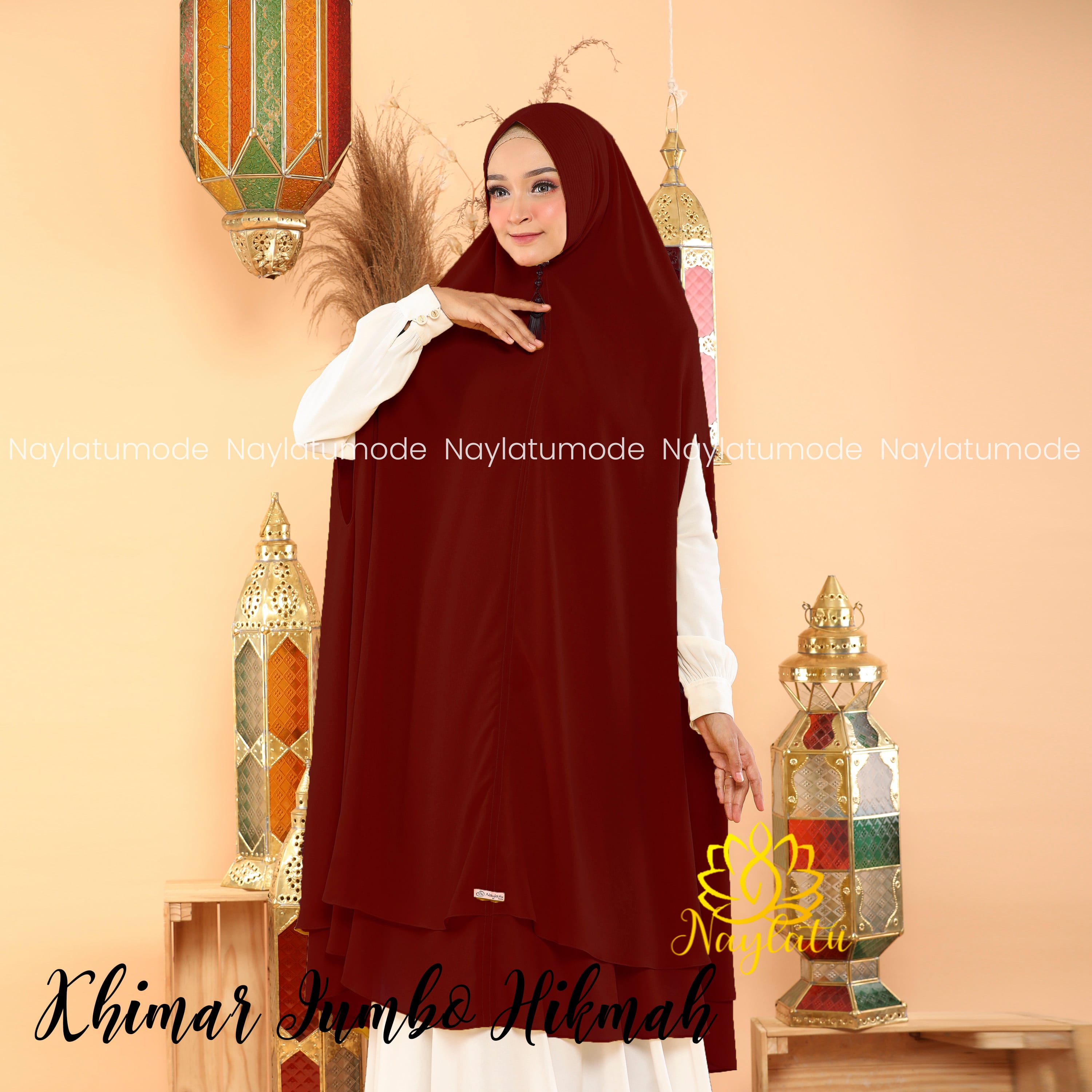 khimar jilbab hijab jumbo XXL syari hikmah khimar jilbab hijab jumbo XXL syari hikmah