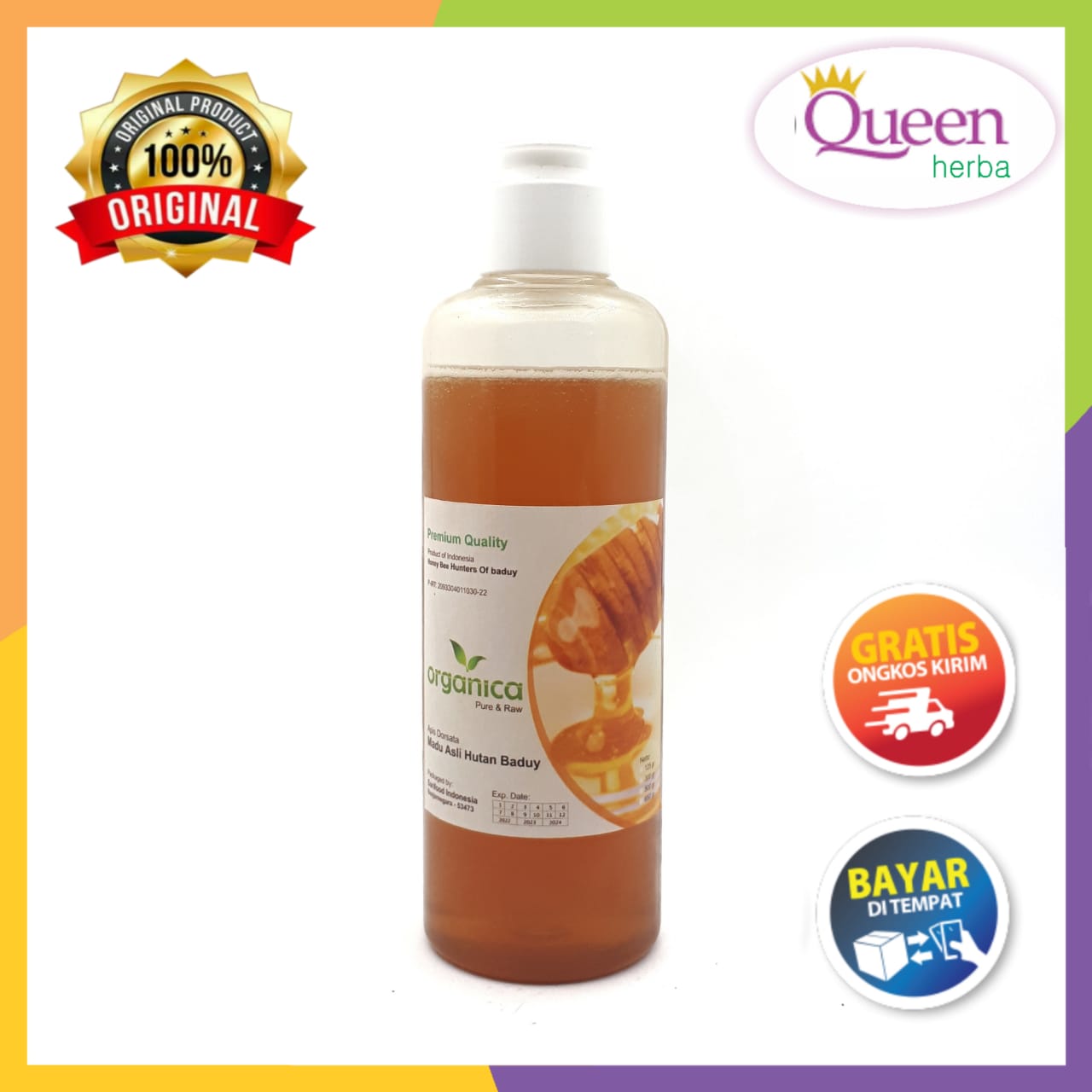 MADU Baduy ASLI dan MURNI dari hutan Baduy banten 300 gr - queen herba MADU Baduy ASLI dan MURNI dari hutan Baduy banten 300 gr - queen herba