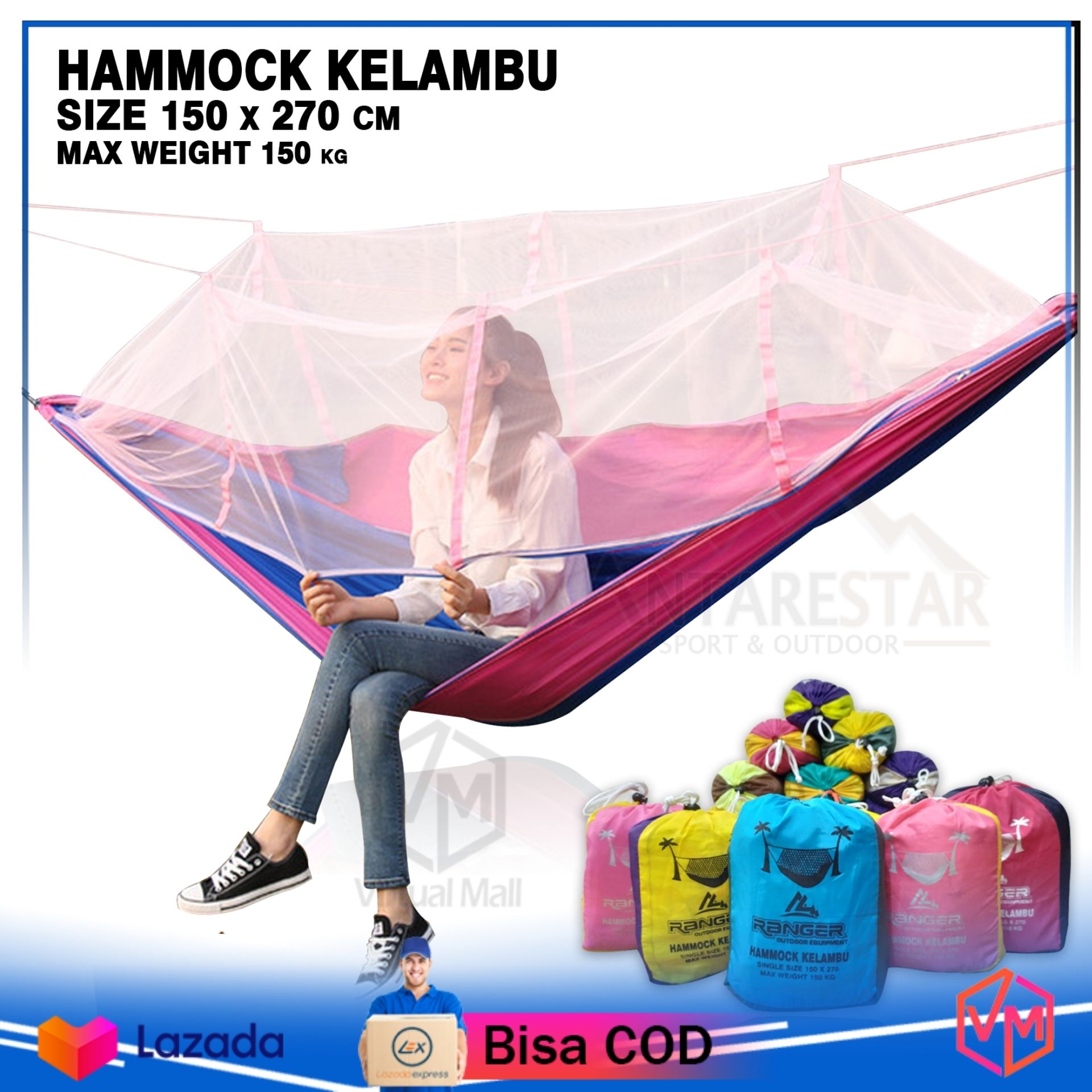 Hammock Kelambu Hamok Tempat Tidur Ayunan Kasur Gantung Camping Outdoor Ayunan Gantung Dewasa Kuat Ringan Praktis Pendaki Adventure Hiking Traveling Backpacking Backpacker Pantai Murah Hammock Kelambu Hamok Tempat Tidur Ayunan Kasur Gantung Camping Outdoor Ayunan Gantung Dewasa Kuat Ringan Praktis Pendaki Adventure Hiking Traveling Backpacking Backpacker Pantai Murah