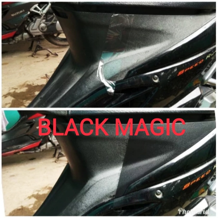 Black magic penghitam body motor JUMBO 100 ml Black magic penghitam body motor JUMBO 100 ml