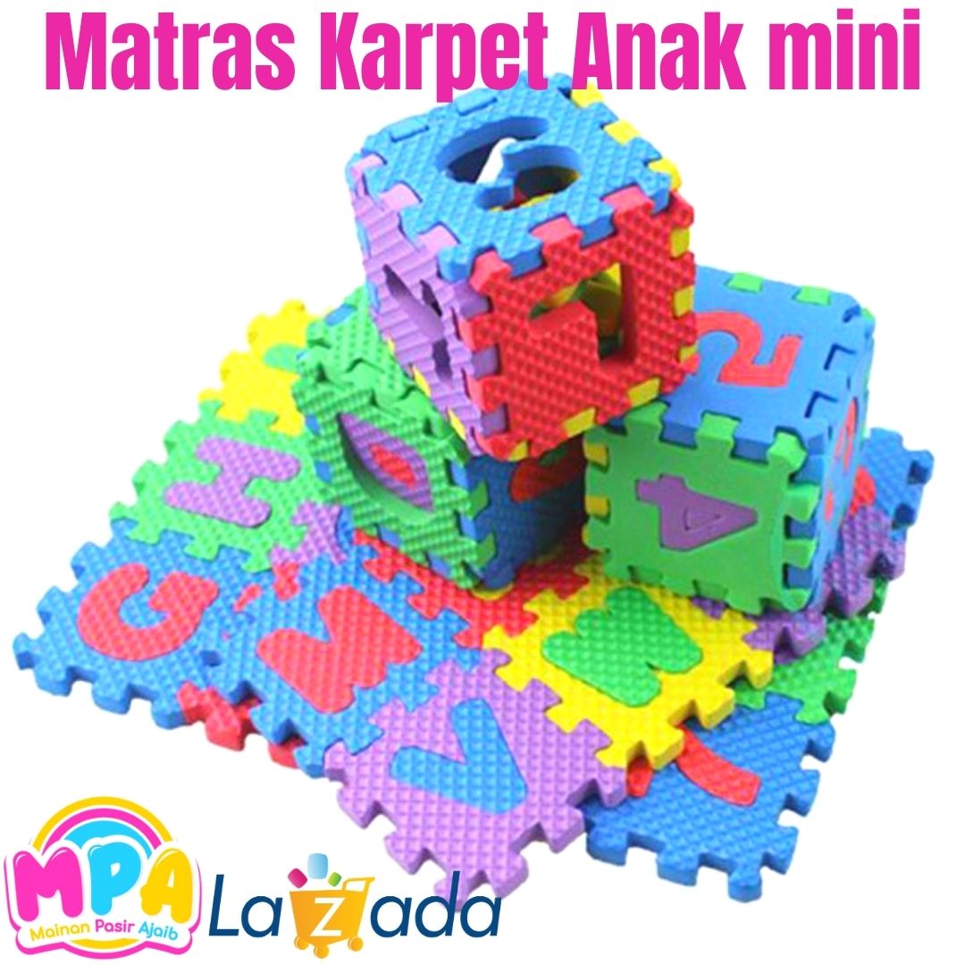 Mainan Edukasi Puzzle Anak / Matras Karpet Anak mini Mainan Edukasi Puzzle Anak / Matras Karpet Anak mini