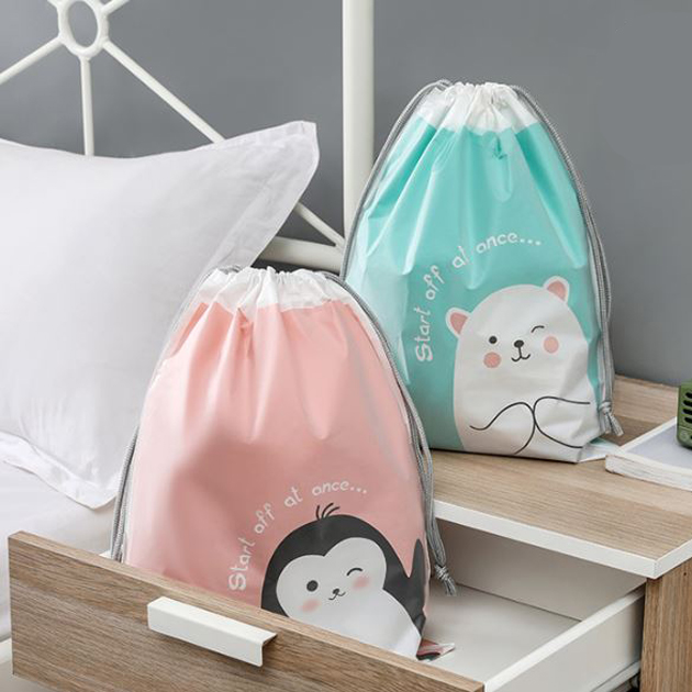 Aoli tas portabel anti air pink biru 410bta Aoli tas portabel anti air pink biru 410bta