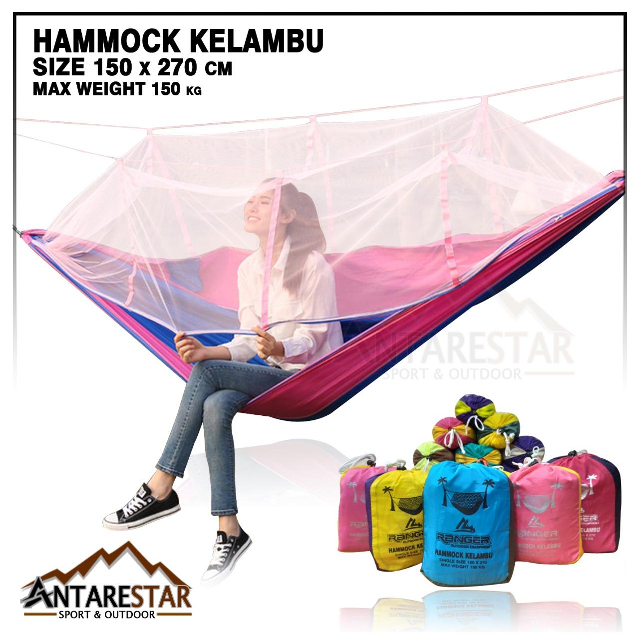 Hammock Kelambu Hamok Tempat Tidur Ayunan Kasur Gantung Camping Outdoor Kuat Ringan Praktis Pendaki Hiking Camping Traveling Adventure Pantai Hammock Kelambu Hamok Tempat Tidur Ayunan Kasur Gantung Camping Outdoor Kuat Ringan Praktis Pendaki Hiking Camping Traveling Adventure Pantai