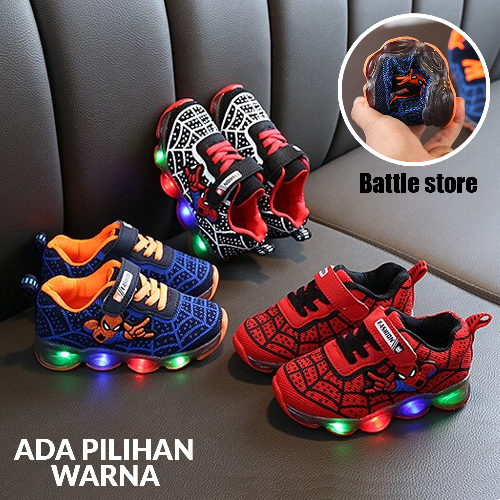 SEPATU BAYI - SEPATU ANAK LAKI-LAKI & PEREMPUAN SPIDERMAN LED LAMPU - SEPATU SLIP-ON ANAK PRIA & WANITA - SNEAKERS ANAK MURAH - MURAH SEPATU BAYI - SEPATU ANAK LAKI-LAKI & PEREMPUAN SPIDERMAN LED LAMPU - SEPATU SLIP-ON ANAK PRIA & WANITA - SNEAKERS ANAK MURAH - MURAH