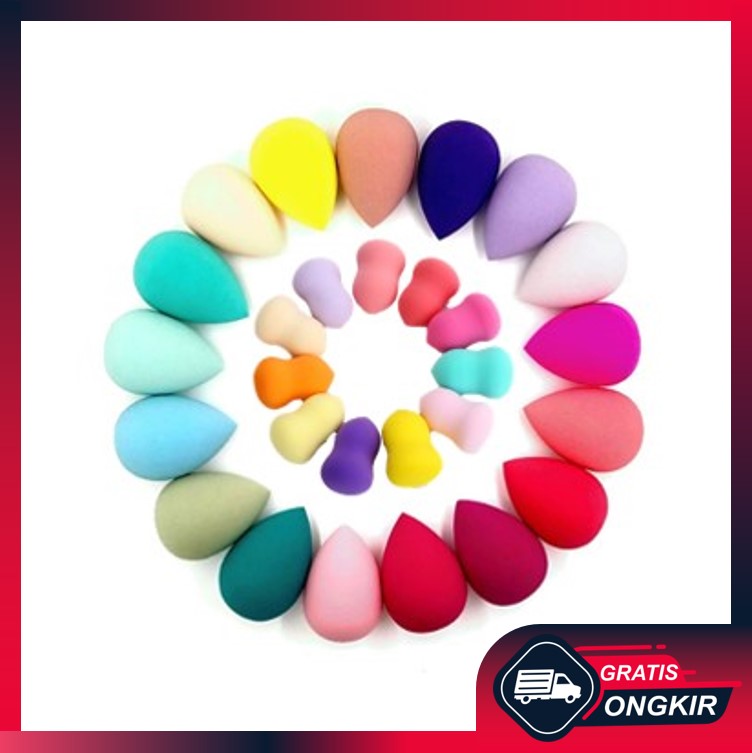 Gratis Ongkir - Beauty Sponge Blender Gourd / Make Up Tools / Spons Blender / Kosmetik Gratis Ongkir - Beauty Sponge Blender Gourd / Make Up Tools / Spons Blender / Kosmetik