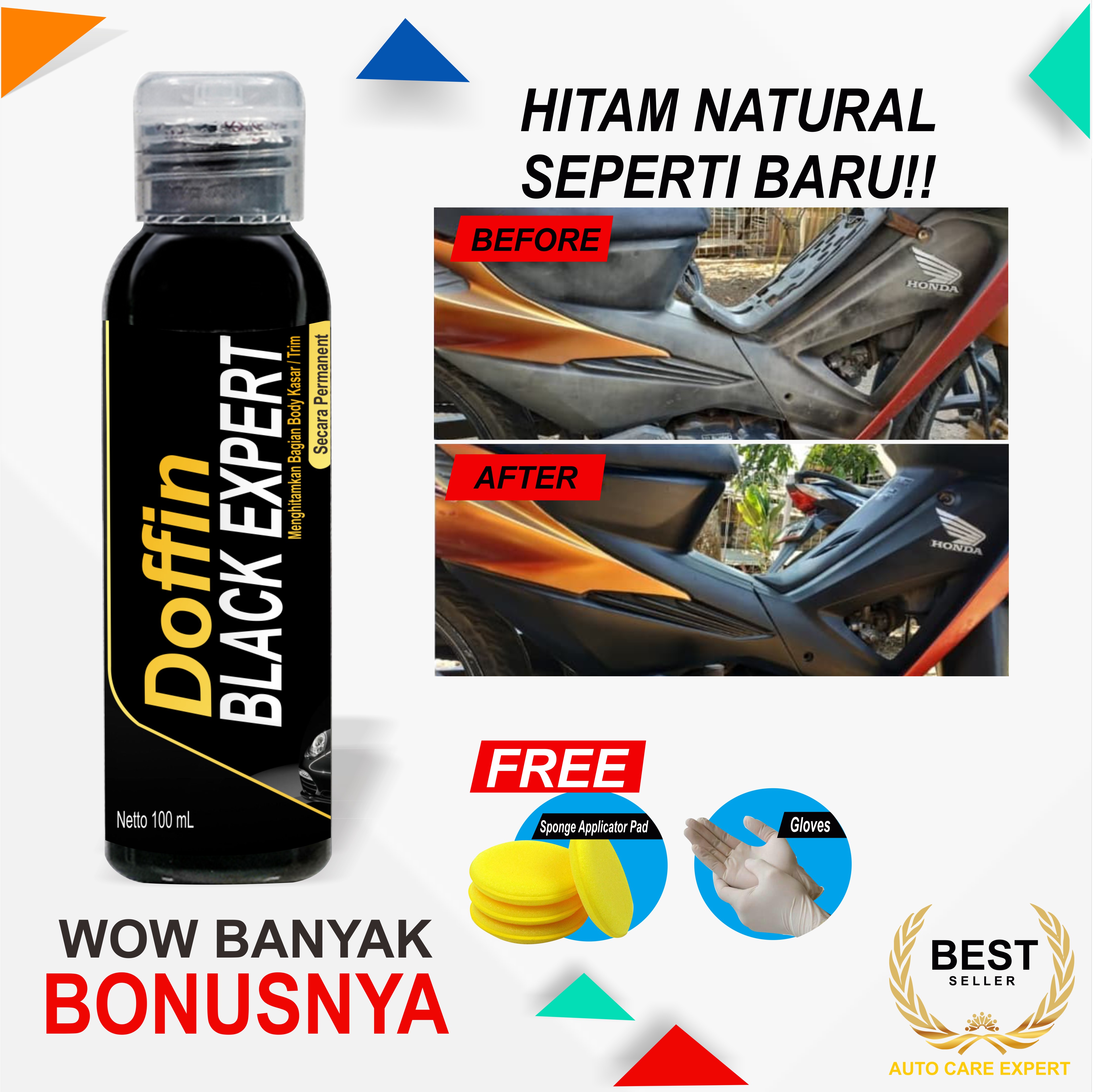 BAYAR DI TEMPAT ( COD ) MAGIC PAINT BLACK POLISHER PENGHITAM BODY MOTOR PERMANENPOLES MAGIC PENGHITAM DECK MOTOR MATIC PENGHITAM SPAKBOR BELAKANG PENGHITAM COVER KENALPOT PENGHITAM DASHBOARD DOFFIN 5 BAYAR DI TEMPAT ( COD ) MAGIC PAINT BLACK POLISHER PENGHITAM BODY MOTOR PERMANENPOLES MAGIC PENGHITAM DECK MOTOR MATIC PENGHITAM SPAKBOR BELAKANG PENGHITAM COVER KENALPOT PENGHITAM DASHBOARD DOFFIN 5