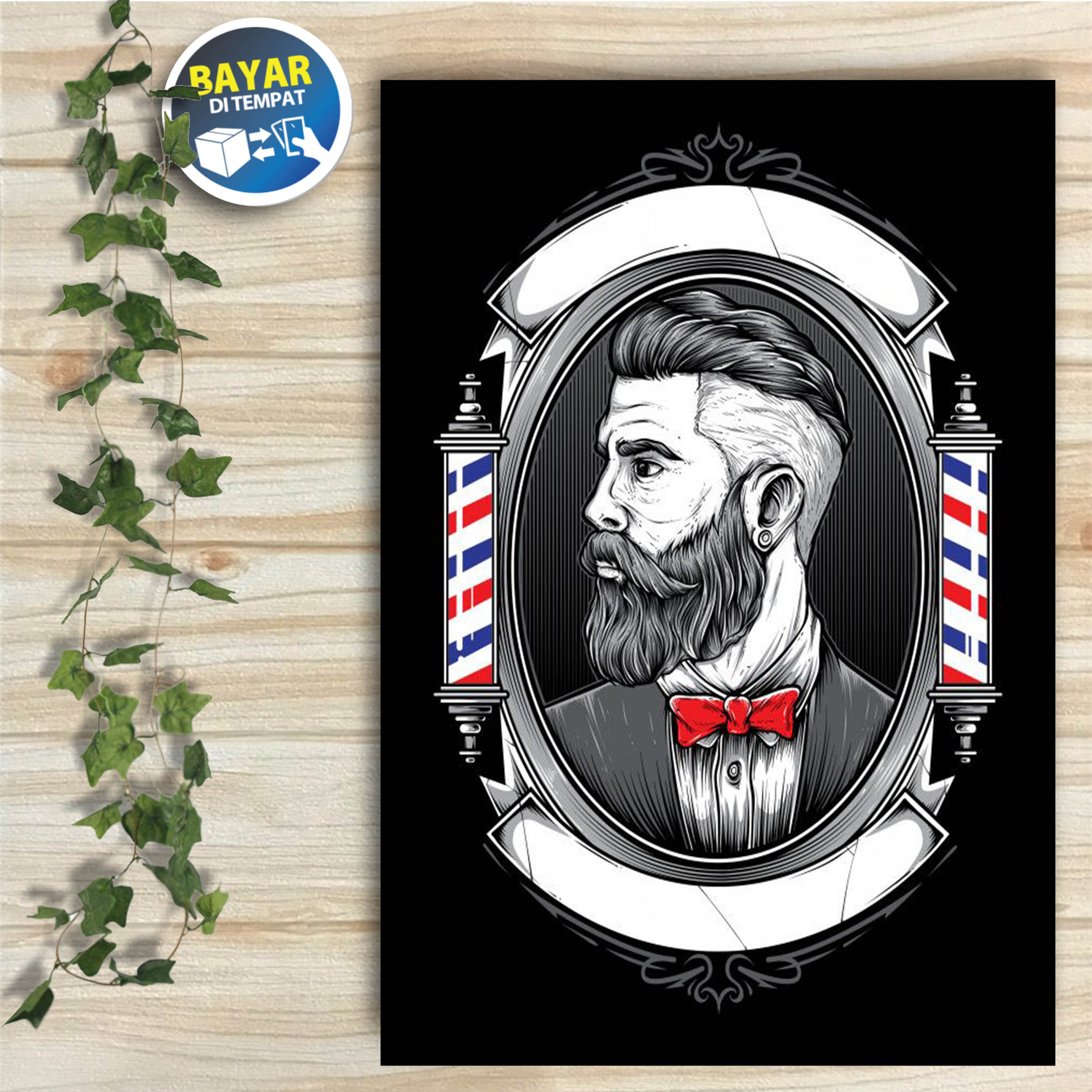 BBS004 - HIASAN DINDING TEMA BARBER SHOP UKURAN 20X30 cm/ POSTER KAYU / WALL DECOR / DEKORASI RUMAH / HIASAN UNIK / HIASAN RUANGAN BBS004 - HIASAN DINDING TEMA BARBER SHOP UKURAN 20X30 cm/ POSTER KAYU / WALL DECOR / DEKORASI RUMAH / HIASAN UNIK / HIASAN RUANGAN