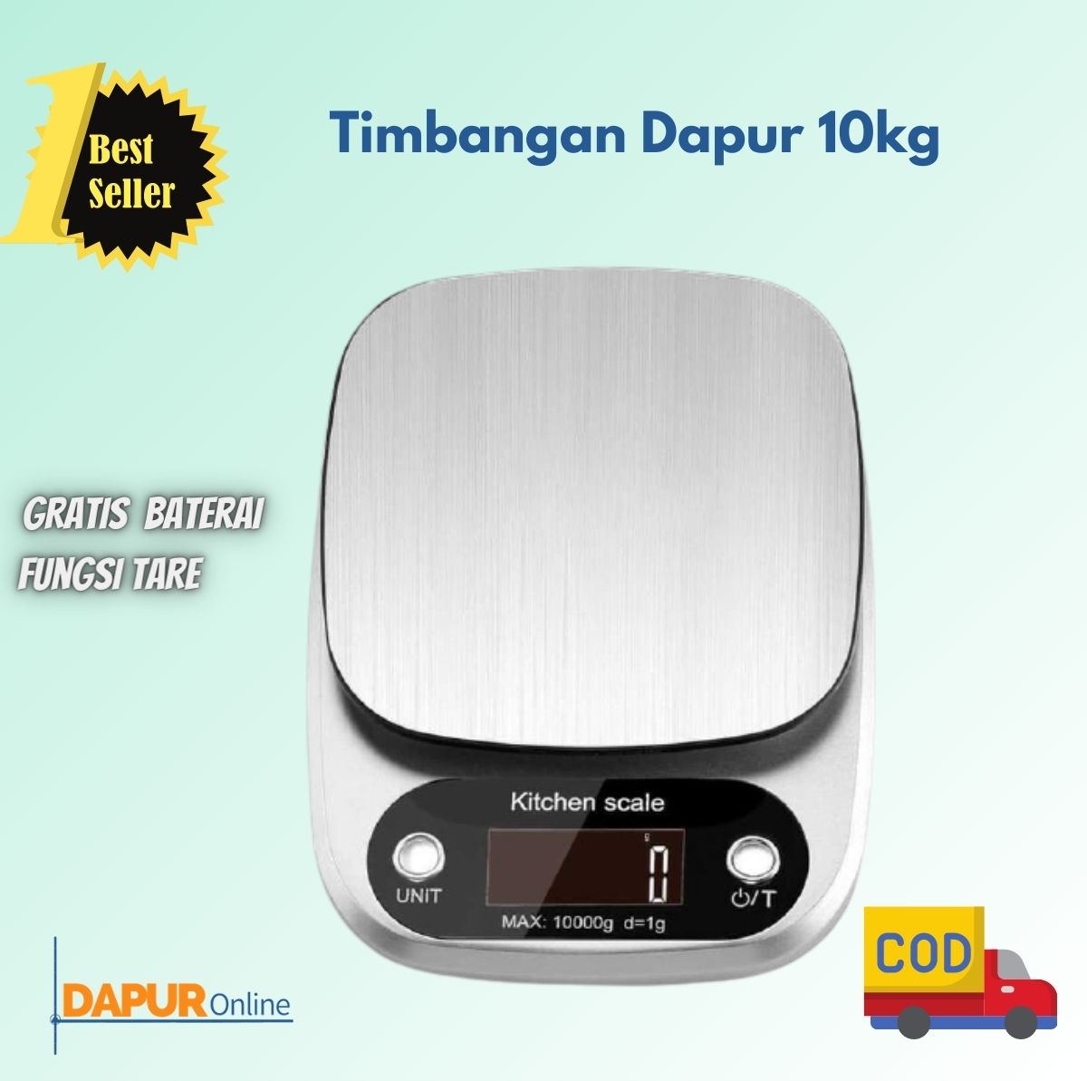 Timbangan Dapur Digital 10kg Digital Kitchen Scale Premium Quality Timbangan Dapur Digital 10kg Digital Kitchen Scale Premium Quality