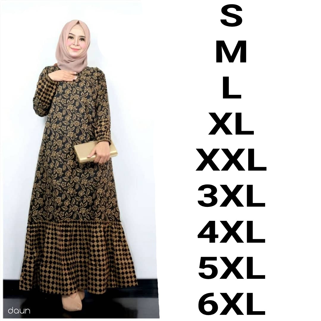 COD - GAMIS BATIK BUSUI JUMBO S M L XL XXL 3XL 4XL 5XL 6XL Gaun Batik SA COD - GAMIS BATIK BUSUI JUMBO S M L XL XXL 3XL 4XL 5XL 6XL Gaun Batik SA