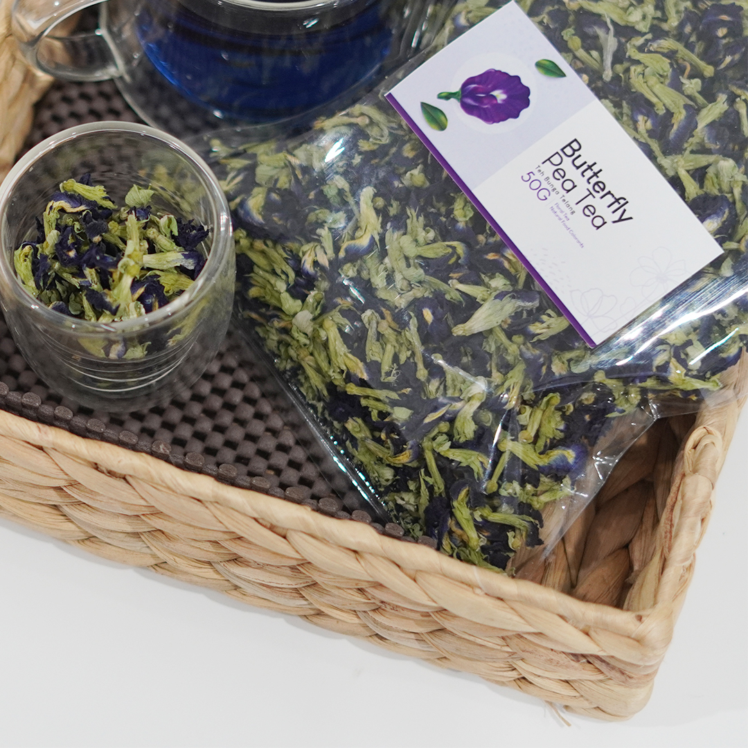 Teh Bunga Telang 10 gr Butterfly Pea Tea Seduh Teh Bunga Telang 10 gr Butterfly Pea Tea Seduh