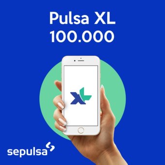 XL Pulsa Electric Rp. 100.000 (Max. 1 kali Pembelian Per Nomor Handphone)