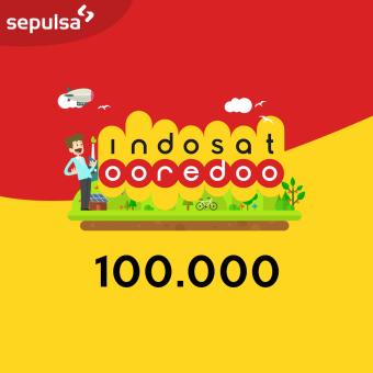 Indosat Ooredoo Pulsa Electric Rp. 100.000 (Max. 1 kali Pembelian Per Nomor Handphone)