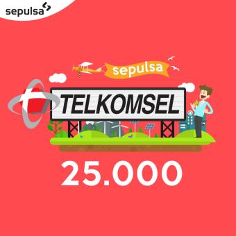 Telkomsel Pulsa 25.000 (Max. 1 kali Pembelian Per Nomor Handphone)