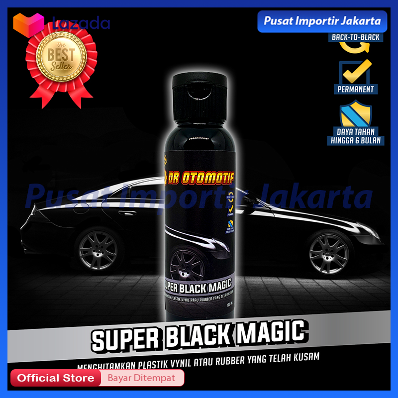 TERLARIS !!! - Dr.Otomotif Super Black Magic Penghitam Plastic Body Mobil Motor Permanent / Permanen / Penghitam Body Kasar Dashboard Deck Motor Matic Spakboard TERLARIS !!! - Dr.Otomotif Super Black Magic Penghitam Plastic Body Mobil Motor Permanent / Permanen / Penghitam Body Kasar Dashboard Deck Motor Matic Spakboard