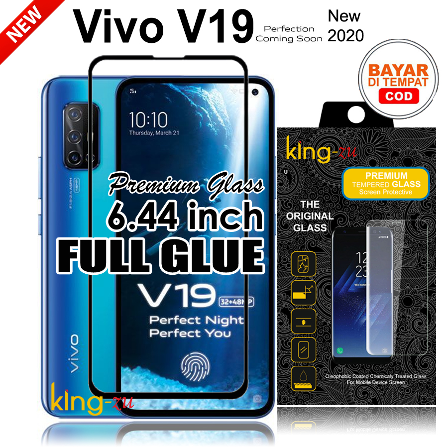 Bayar Di Tempat Tempered Glass Full Lem Full Cover - Premium Glass Vivo V19 (6.44 inch) 2020 New Anti Gores Kaca List Hitam / Screen Guard / Screen Protector Full Screen Glass (COD) Full Screen Black Screen Anti Gores / Anti Pelangi Bayar Di Tempat Tempered Glass Full Lem Full Cover - Premium Glass Vivo V19 (6.44 inch) 2020 New Anti Gores Kaca List Hitam / Screen Guard / Screen Protector Full Screen Glass (COD) Full Screen Black Screen Anti Gores / Anti Pelangi