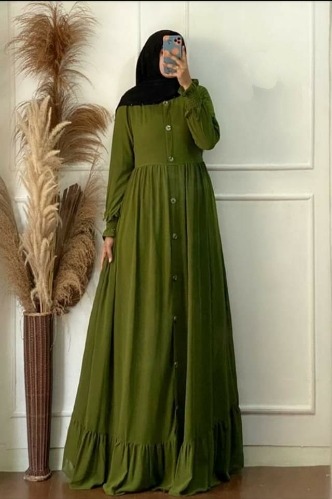 fashion muslim QONITA DRESS terbaru termurah dan terlaris size S M L XL matt mscrepe fashion muslim QONITA DRESS terbaru termurah dan terlaris size S M L XL matt mscrepe