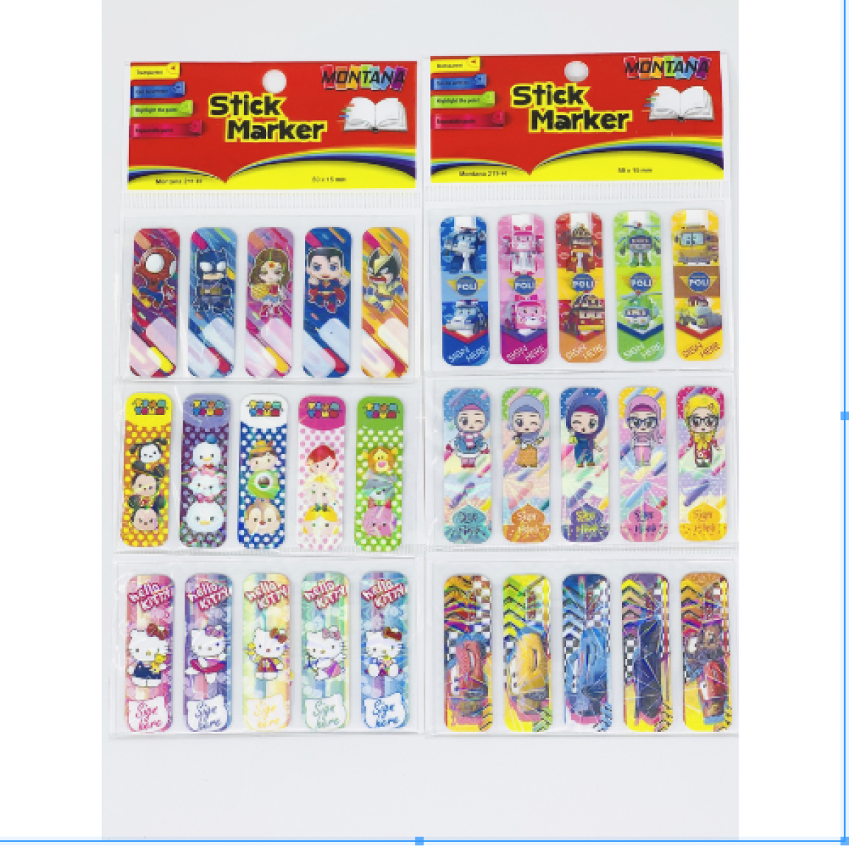 1 PC POS IT / STICKY NOTE / PEMBATAS BUKU MEMO KARAKTER MONTANA 211 H 1 PC POS IT / STICKY NOTE / PEMBATAS BUKU MEMO KARAKTER MONTANA 211 H