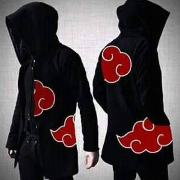 jaket jubah sweater hoodie pria / wanita anime naruto akatsuki hoodie anak / remaja / dewasa jaket jubah sweater hoodie pria / wanita anime naruto akatsuki hoodie anak / remaja / dewasa