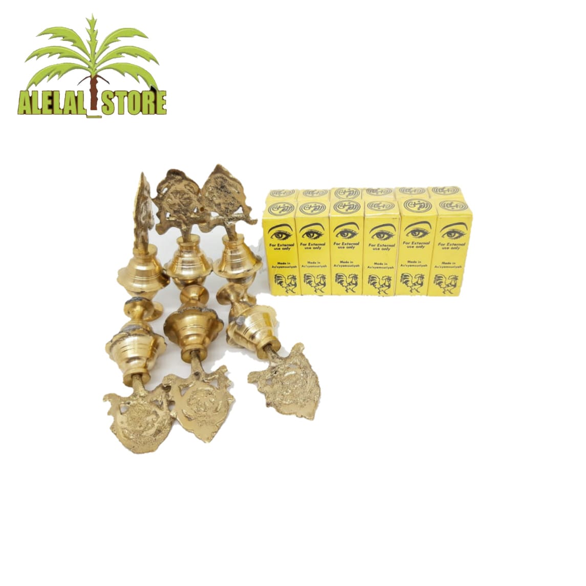 Celak bubuk per 1pcs Plus wadah / sifat mata / eyeliner / souvenir haji dan umroh Celak bubuk per 1pcs Plus wadah / sifat mata / eyeliner / souvenir haji dan umroh