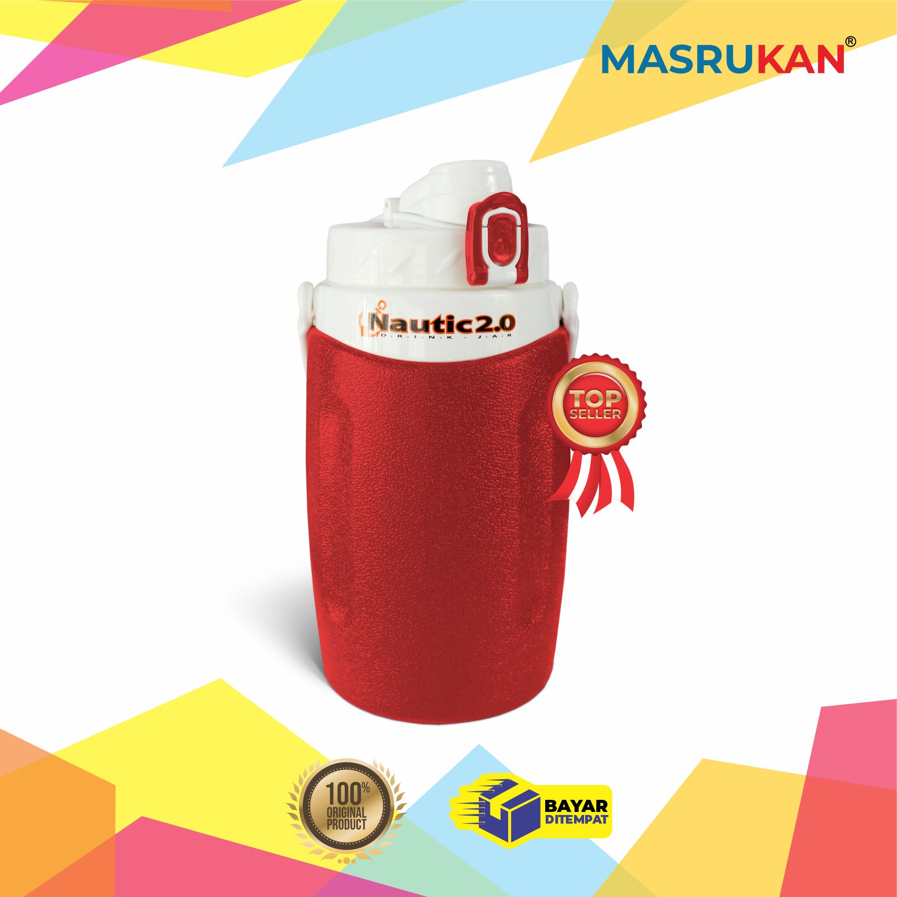 Termos Nautic Jar 2 Liter Dispenser Air Minum Cooler termos Termos bekal Termos sebaguna tahan Panas Dingin 2 liter Termos Nautic Jar 2 Liter Dispenser Air Minum Cooler termos Termos bekal Termos sebaguna tahan Panas Dingin 2 liter