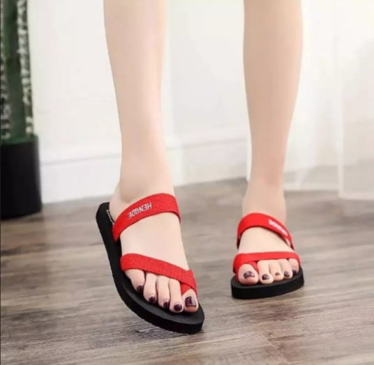 sandal wanita terbaru 2020 sandal tali wanita spon HENGDE sandal wanita terbaru 2020 sandal tali wanita spon HENGDE