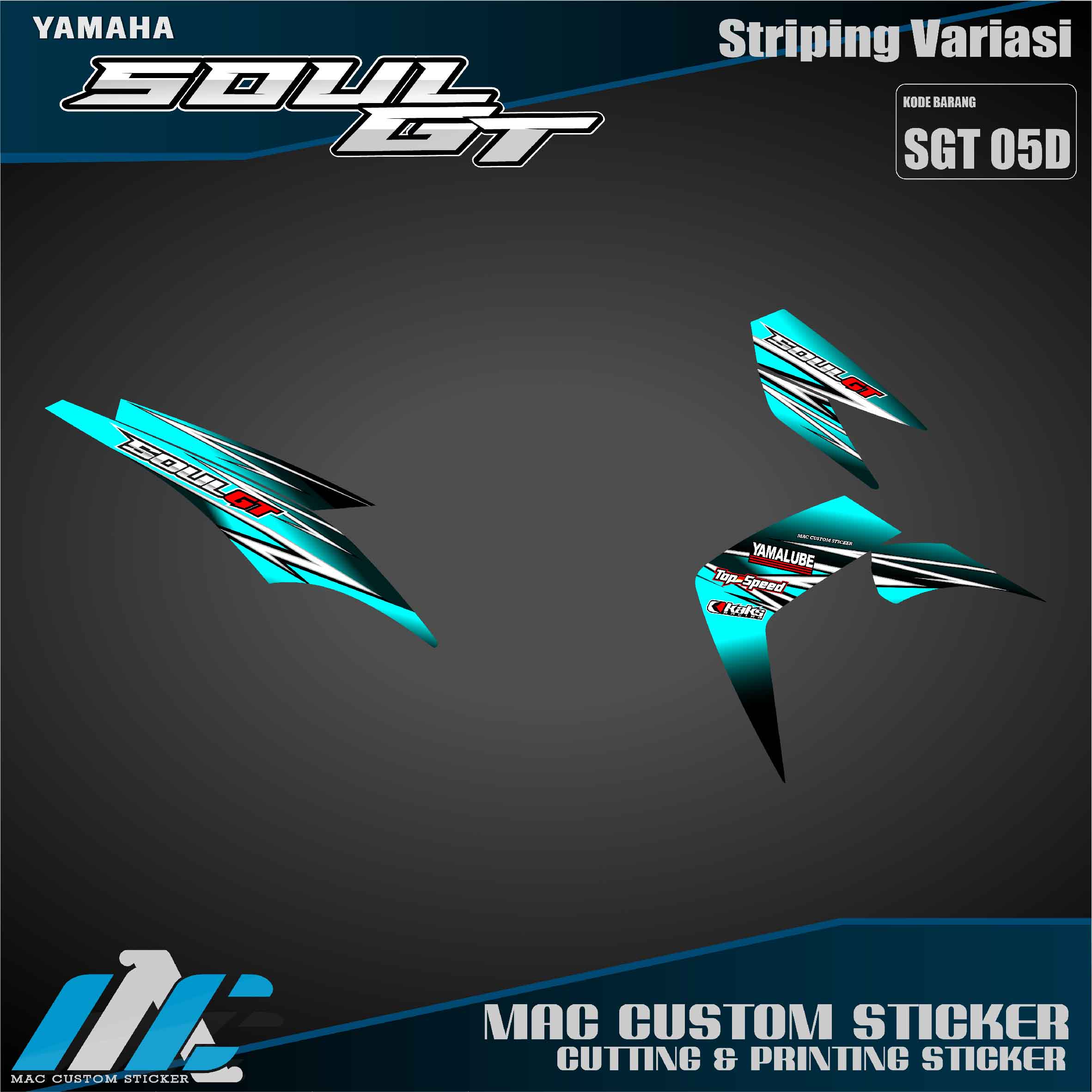 STRIPING VARIASI YAMAHA SOUL GT - SGT 05 STRIPING VARIASI YAMAHA SOUL GT - SGT 05