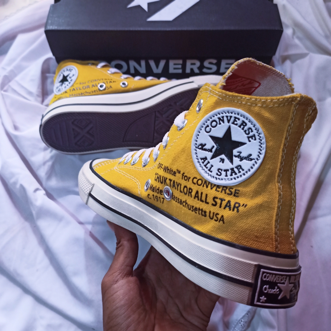 SEPATU CONVERS_E ALL STAR SEVENTIES 70S Converse_shoes Sneakers chuck taylor ct HI sunflowers SEPATU CONVERS_E ALL STAR SEVENTIES 70S Converse_shoes Sneakers chuck taylor ct HI sunflowers