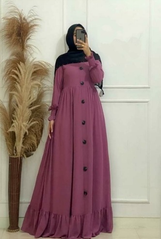 fashion muslim QONITA DRESS terbaru termurah dan terlaris size S M L XL matt mscrepe fashion muslim QONITA DRESS terbaru termurah dan terlaris size S M L XL matt mscrepe