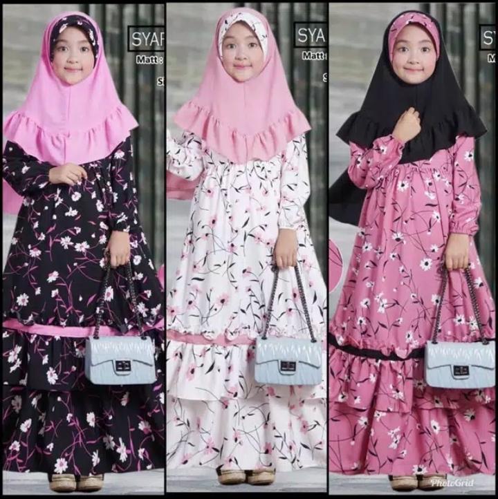 Gamis anak ciara 3-10 tahun Gamis anak ciara 3-10 tahun