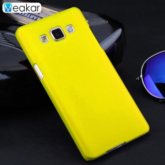 Menggiling Arenaceous Plastik Keras 5.0 Cell Phone Cover Case untuk Samsung Galaxy A5 2015-Intl