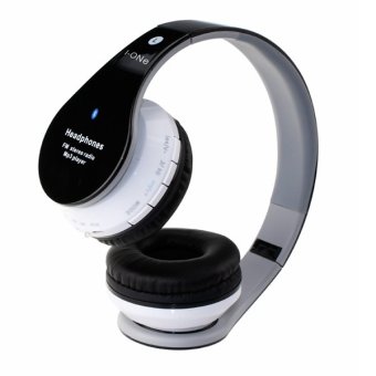 I-ONe Stereo Bluetooth Headset Headphones With Mic - Hitam