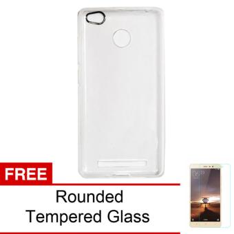 Case For Xiaomi Redmi 3S / Redmi 3 Pro Ultrahin Air Case Series - Clear + Free Rounded Tempered Glass