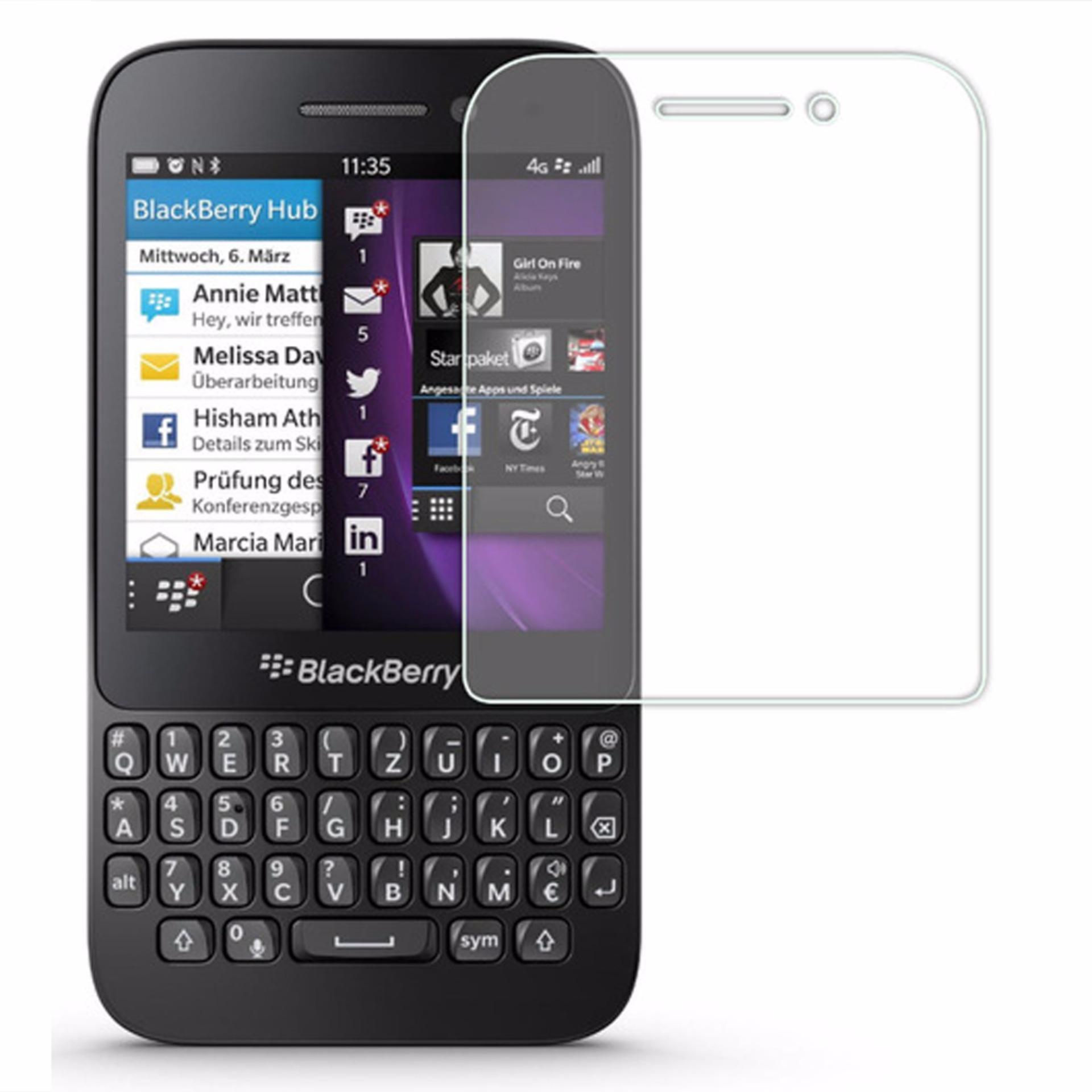 Vn Blackberry BB Q5 Tempered Glass 9H Screen Protector 0.32mm - Transparan