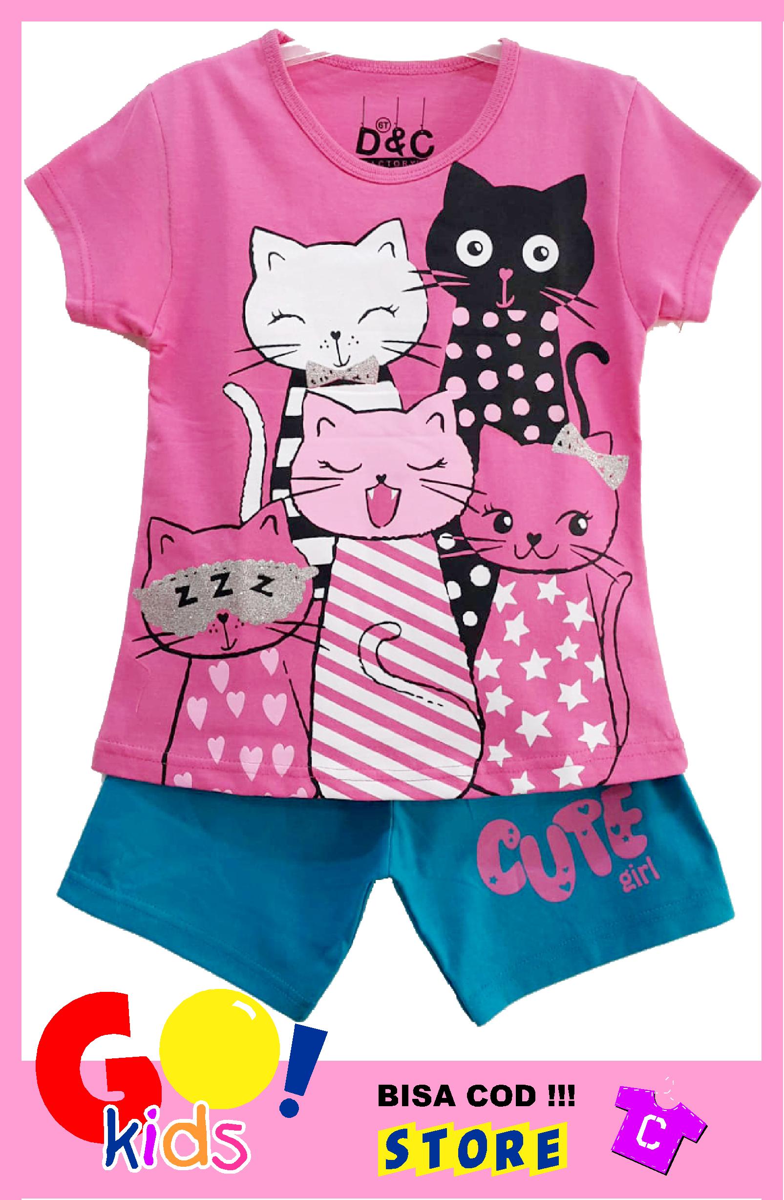 Setelan Anak 5 Cats Glitter Size 1-10 Tahun / 1-6 thn 35rb / 7-10 thn 42rb Setelan Anak 5 Cats Glitter Size 1-10 Tahun / 1-6 thn 35rb / 7-10 thn 42rb